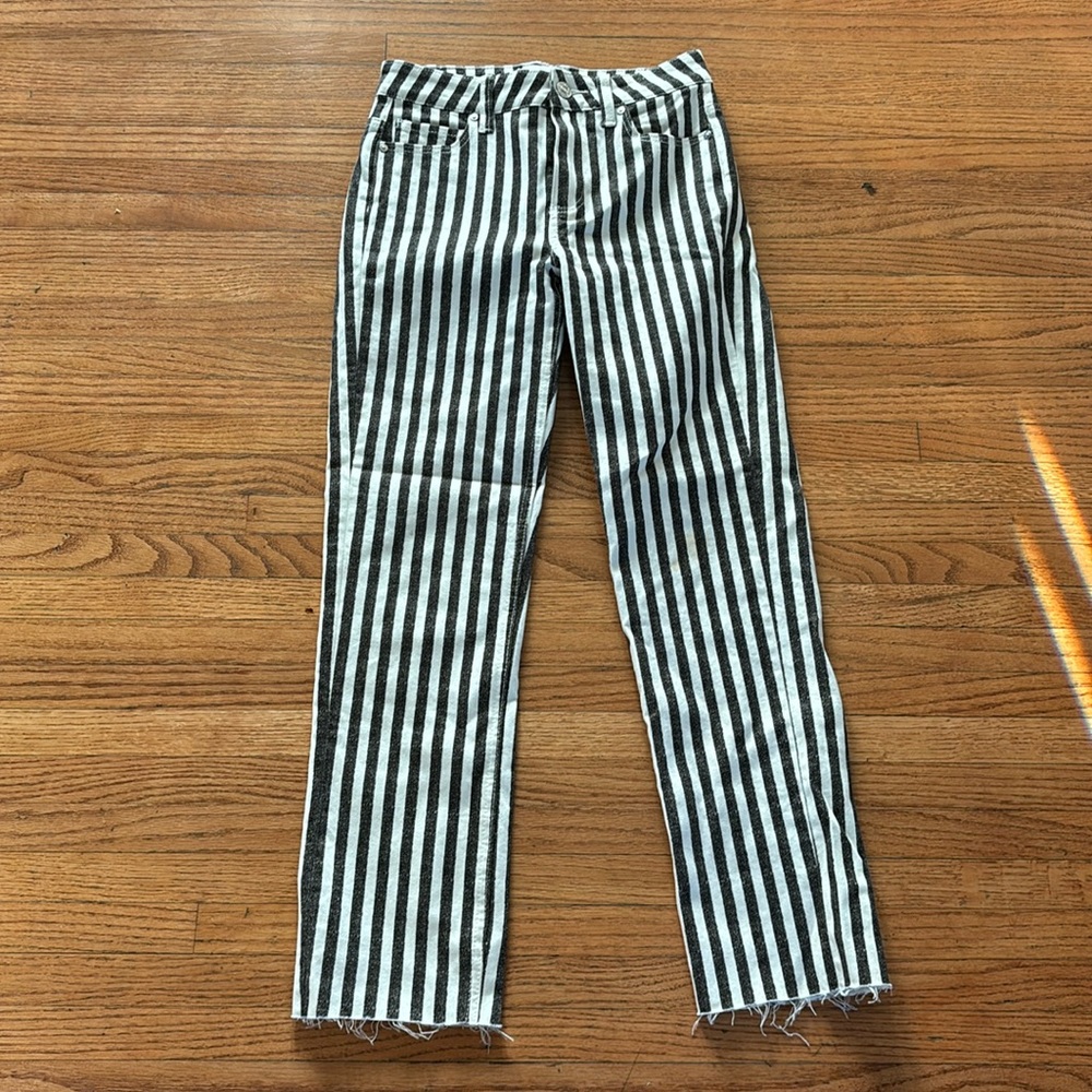Paige Stripped Jeans